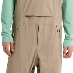 Burton Men's Reserve 2L Bib Pants Summit Taupe