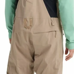 Burton Men's Reserve 2L Bib Pants Summit Taupe
