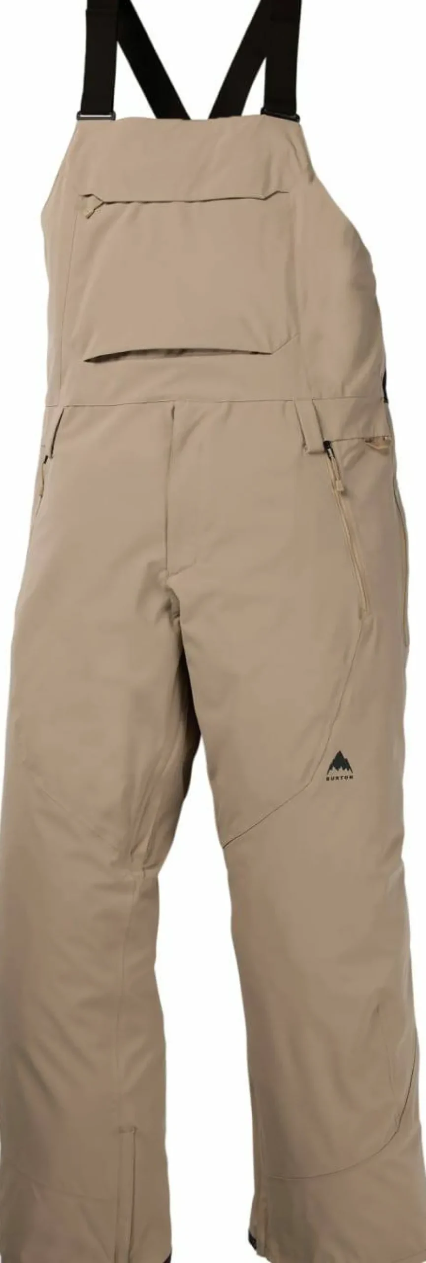 Burton Men's Reserve 2L Bib Pants Summit Taupe