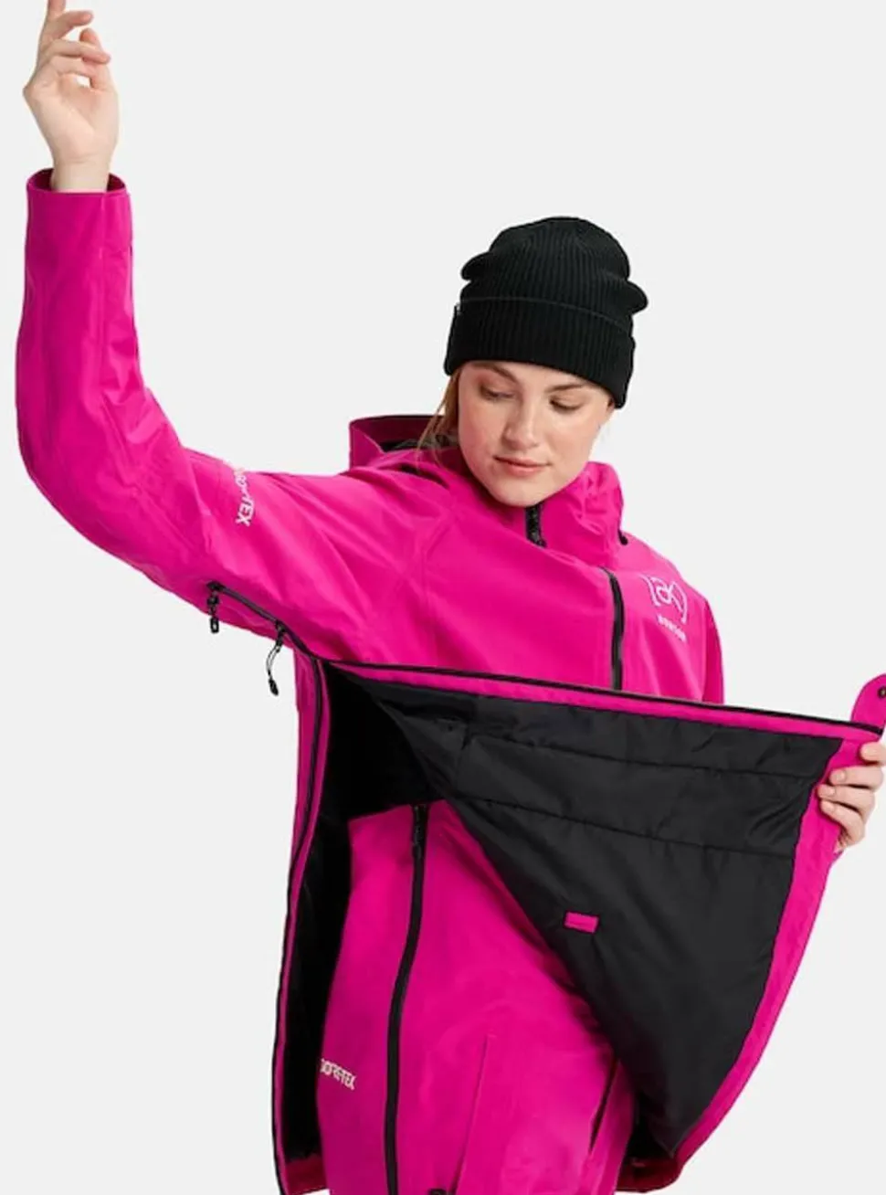 Burton Womens Ak Gore Kimmy Anorak Very Berry
