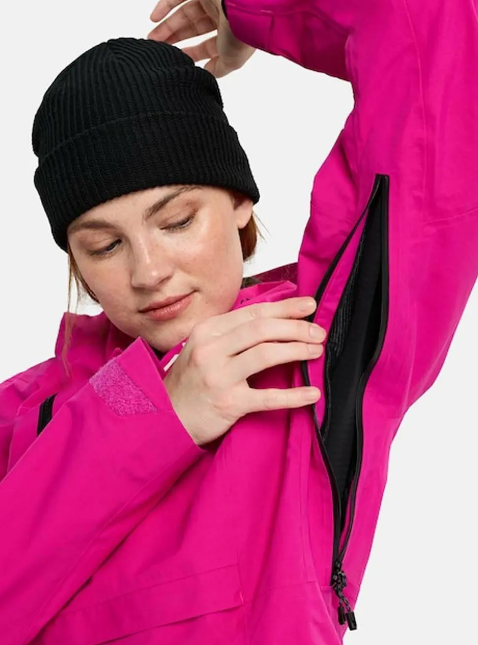 Burton Womens Ak Gore Kimmy Anorak Very Berry