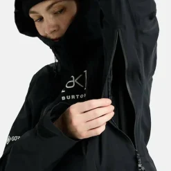 Burton Womens Ak Gore Kimmy Anorak True Black