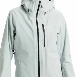 Burton Women's Ak Gore Upshift Jacket Gray Cloud
