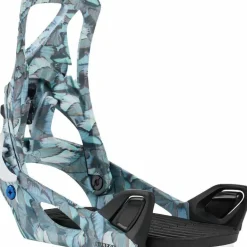 Burton Women's Step On® Snowboard Binding Blue Butterflies