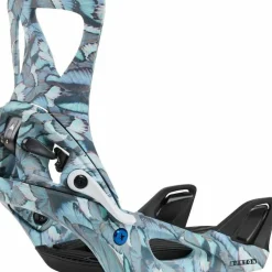 Burton Women's Step On® Snowboard Binding Blue Butterflies