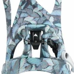 Burton Women's Step On® Snowboard Binding Blue Butterflies