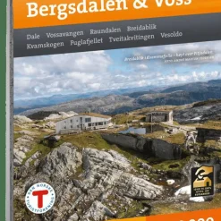 Calazo förlag Bergsdalen & Voss 1:50 000 Hiking map