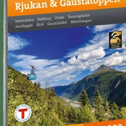 Calazo förlag Hardangervidda Øst, Rjukan & Gaustatoppen 1:50 000 Hiking map