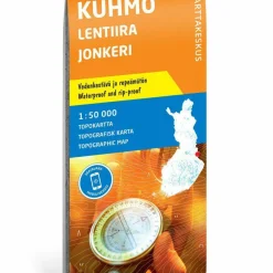 Calazo förlag Kuhmo, Lentiira & Jonkeri 1:50 000 Topographic map