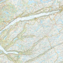 Calazo förlag Lysefjorden, Preikestolen & Kjerag 1:50 000 Hiking map