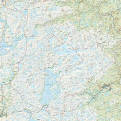 Calazo förlag Lyseheiane, Sirdalsheiane & Setesdal Vesthei Nord 1:50 000 Hiking map