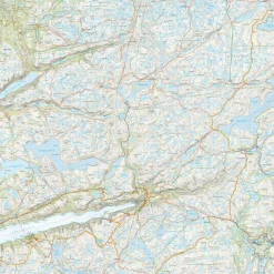 Calazo förlag Lyseheiane, Sirdalsheiane & Setesdal Vesthei Nord 1:50 000 Hiking map