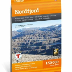Calazo förlag Nordfjord 1:50 000 Hiking map