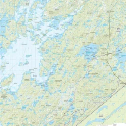 Calazo förlag Vätsäri & Kessi 1:50 000 Hiking map