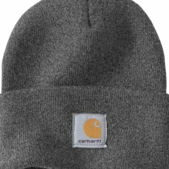 Carhartt Knitted Cuffed Beanie Coal Heather