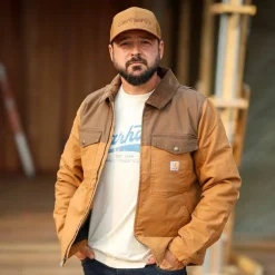Carhartt Men's Montana Duck Insulated Jacket Carhartt Brown/coffee