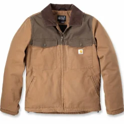 Carhartt Men's Montana Duck Insulated Jacket Carhartt Brown/coffee