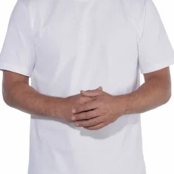 Carhartt Men's Relaxed Fit Heavyweight Short Sleeve T-Shirt White