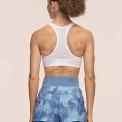 Casall Women's Breeze Printed Running Shorts Breeze Blue Shadow