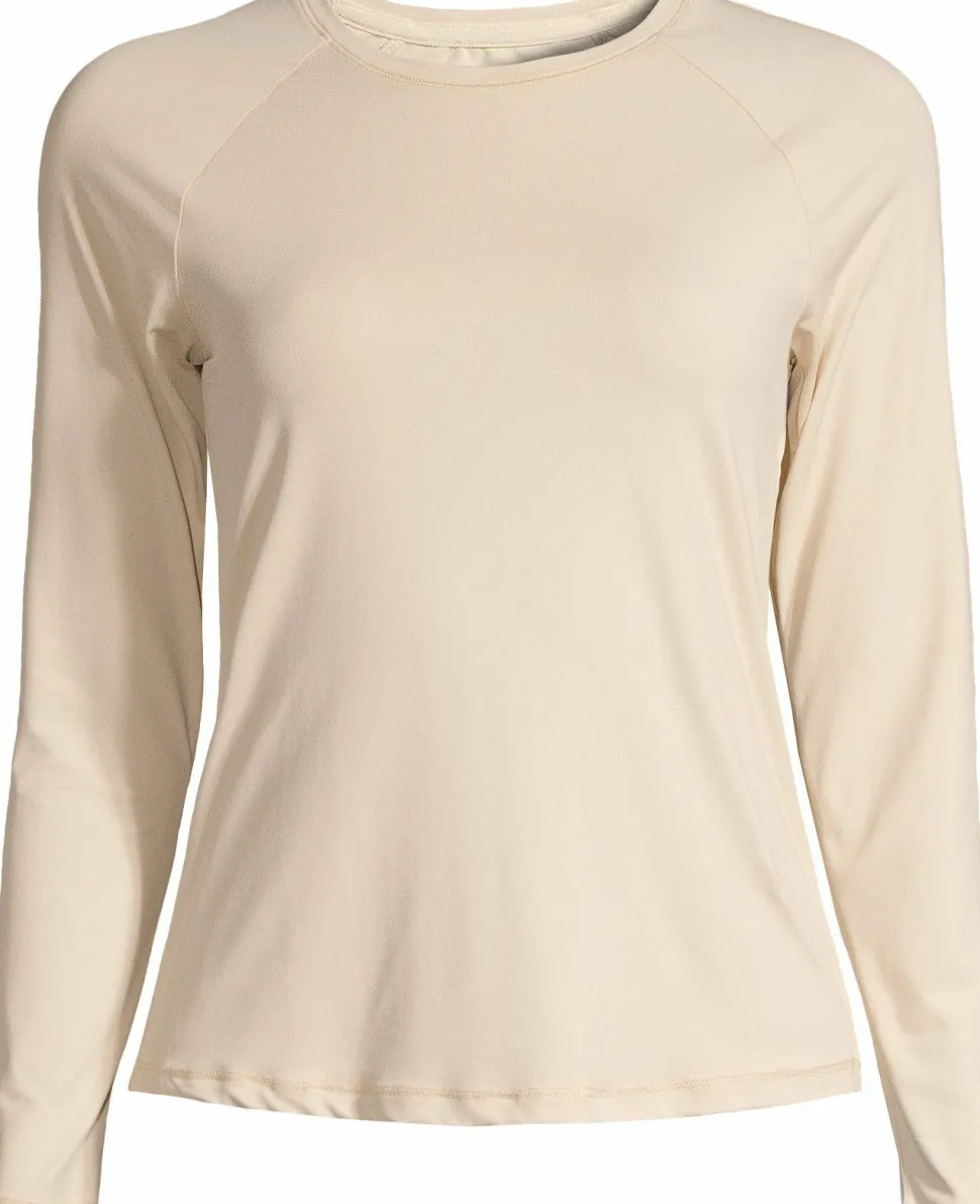 Casall Women's Essential Long Sleeve Ecru