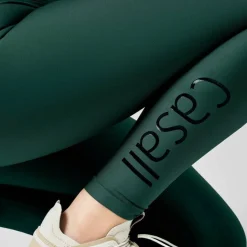 Casall Women's Graphic Sport Tights Dark Pine