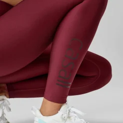 Casall Women's Graphic Sport Tights Evening Red