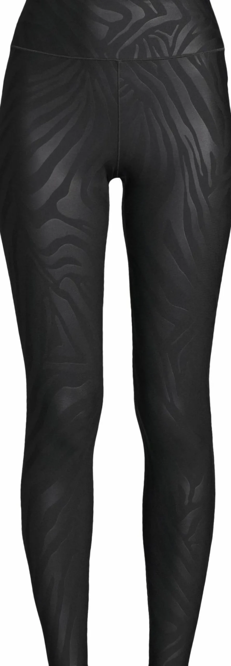 Casall Women's Heat Printed High Waist Tights Zebra Black