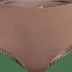 Casall Women's High Waist Bikini Hipster Warm Khaki