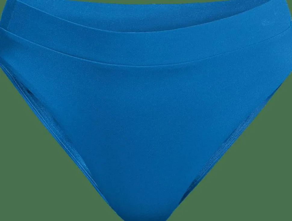 Casall Women's High Waist Bikini Brief Blue Teel