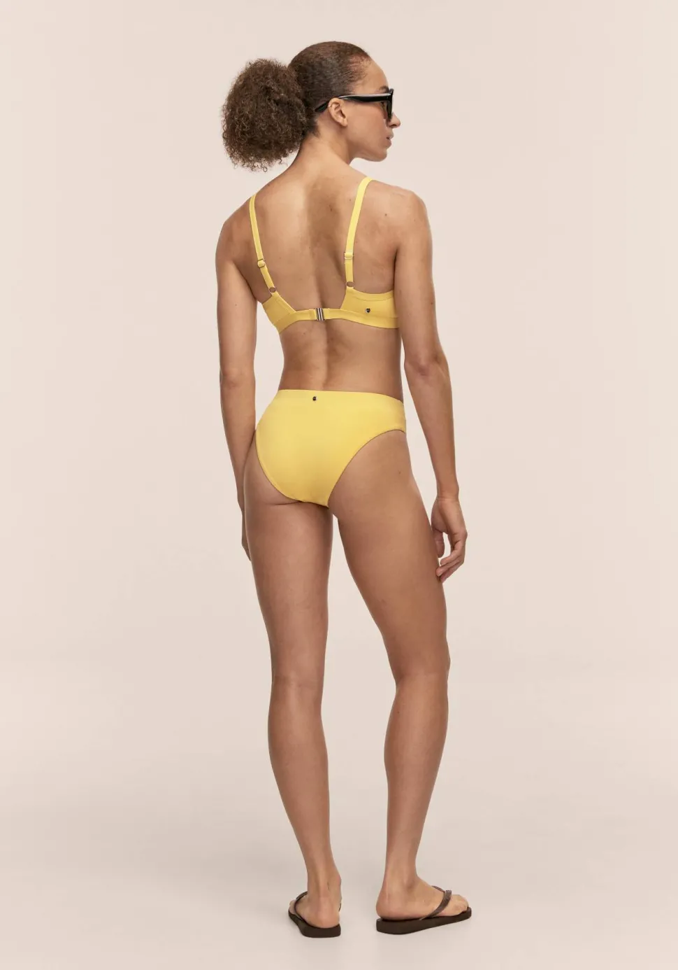 Casall Women's High Waist Bikini Brief Sunflower