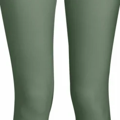 Casall Women's Overlap High Waist Tights Dusty Green