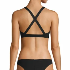 Casall Women's Scuba Zip Bikini Top Black