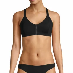Casall Women's Scuba Zip Bikini Top Black