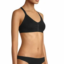 Casall Women's Scuba Zip Bikini Top Black