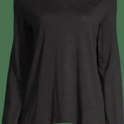Casall Women's Soft Texture Long Sleeve Black