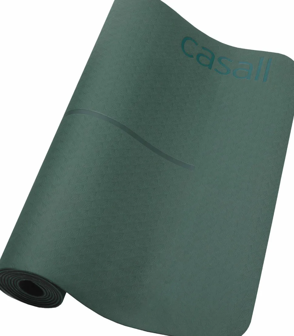 Casall Yoga Mat Position 4 mm Dark Teal/black