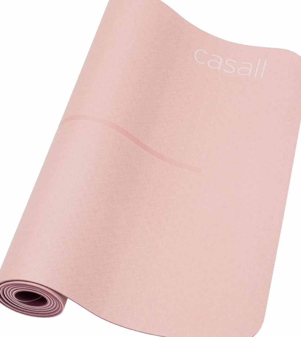 Casall Yoga Mat Position 4 mm Light Pink/pink