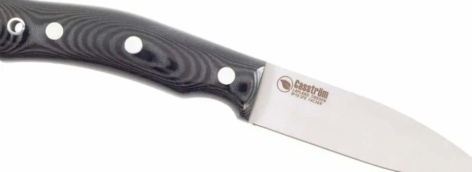 Casström No. 10 Swedish Forest Knife Black Micarta