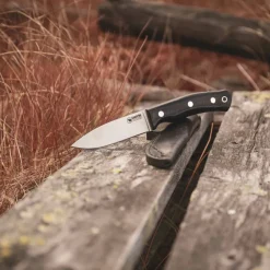 Casström No. 10 Swedish Forest Knife Black Micarta