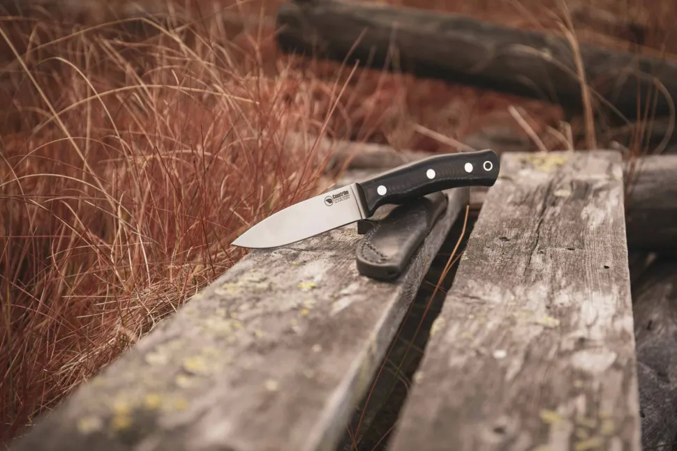 Casström No. 10 Swedish Forest Knife Black Micarta
