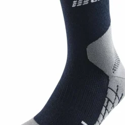 CEP Men's Hiking Light Merino Mid Cut Compression Socks Blue