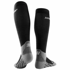 CEP Women's Hiking Light Merino Tall Compression Socks Black