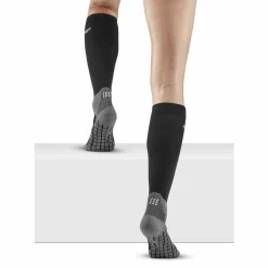 CEP Women's Hiking Light Merino Tall Compression Socks Black