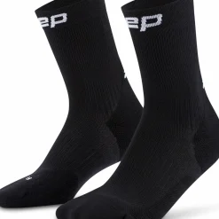 CEP Women's Run Socks Mid Cut 5.0 Black