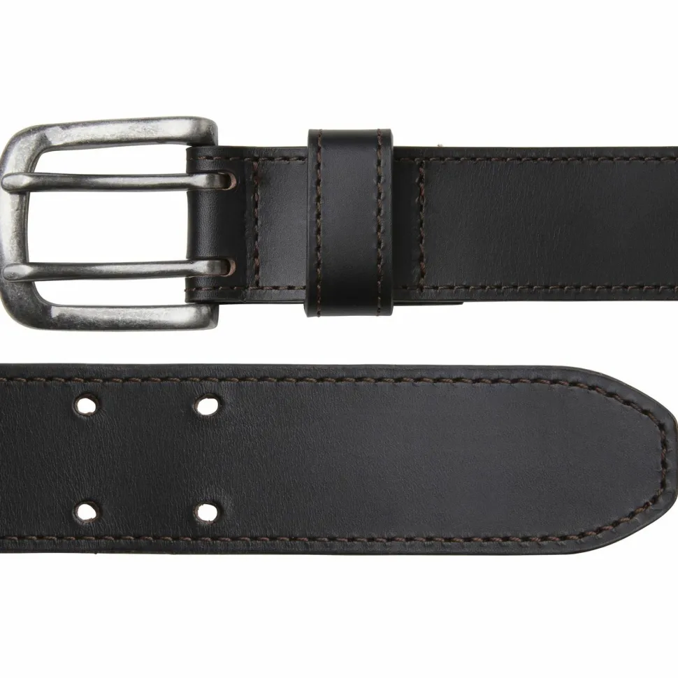 Chevalier Barrow Leather Belt Leather Brown