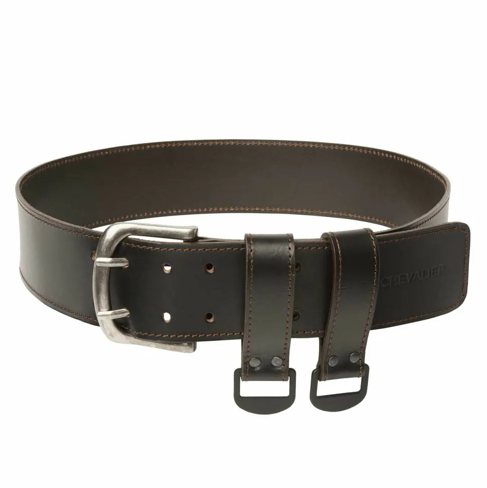 Chevalier Doghandler Leather Belt Leather Brown