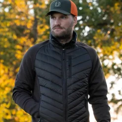 Chevalier Men's Hunter Hybrid Jacket Leather Brown