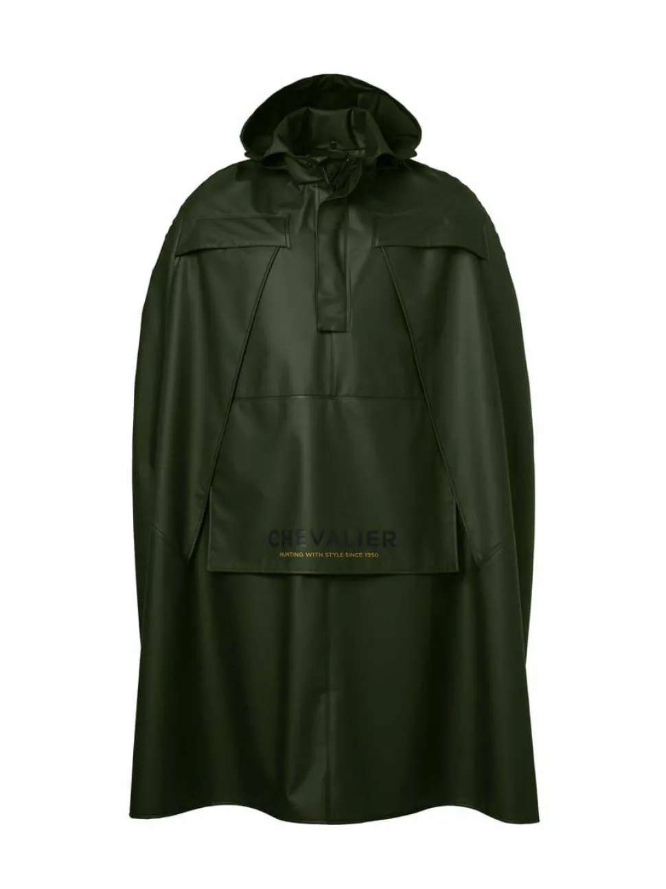 Chevalier Men's Stratus Rain Poncho Dark Green
