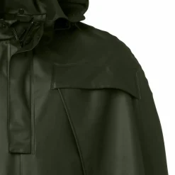 Chevalier Men's Stratus Rain Poncho Dark Green