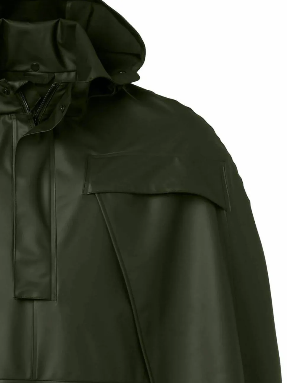 Chevalier Men's Stratus Rain Poncho Dark Green